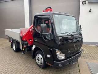 Mitsubishi Canter Fuso 6S15 - Kipper mit Kran 10,77m (Funk)