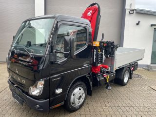 Mitsubishi Canter Fuso 6S15 - Kipper mit Kran 10,77m (Funk)