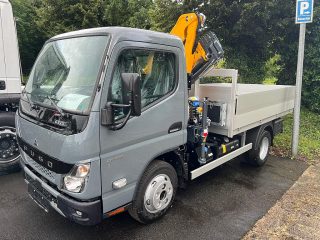 Mitsubishi Canter Fuso 6S15 - Kipper mit Kran 10,77m (Funk)