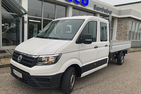 VW Crafter 35 Pritsche Doppelkabine 7 Sitze